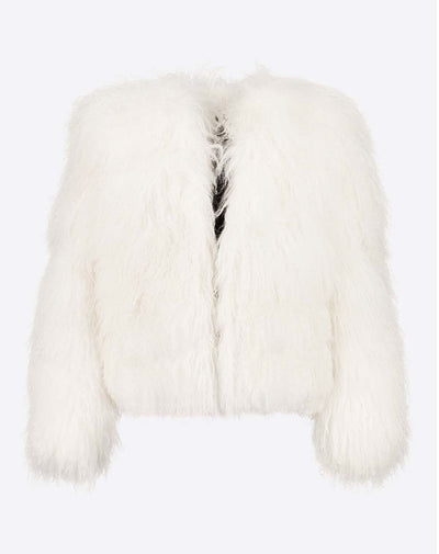 Aspen Mongolian Fur Jacket