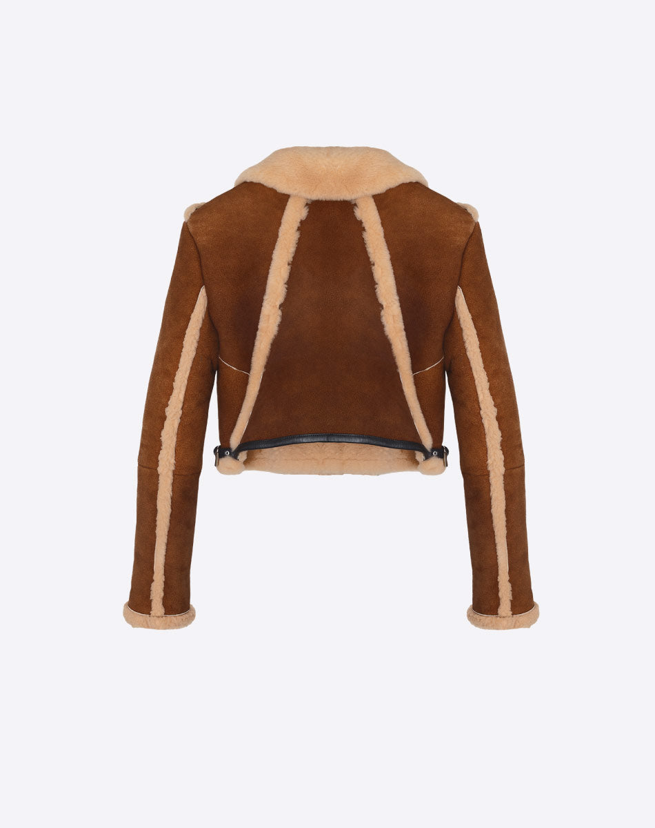 ALANIS Shearling & Suede Jacket