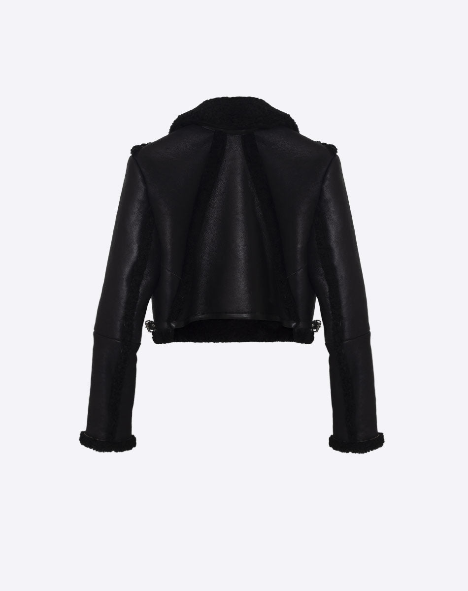 ALANIS Shearling & Lambskin Jacket