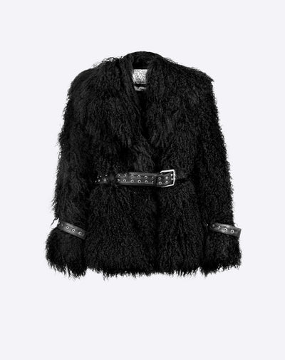 Amada Mongolian Fur Jacket