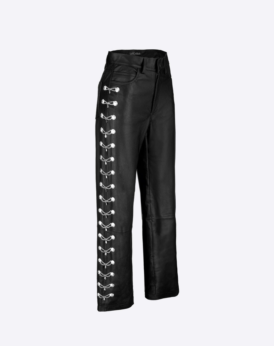 Amira Leather Pants