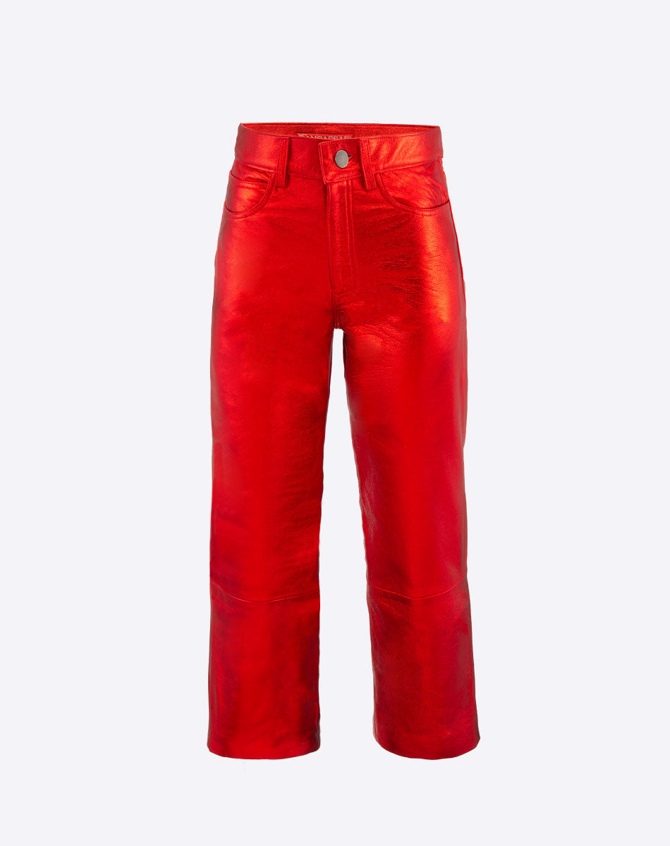 Amira Leather Pants