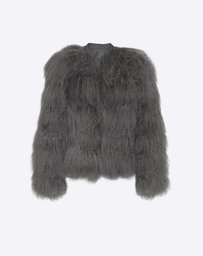 Aspen Mongolian Fur Jacket
