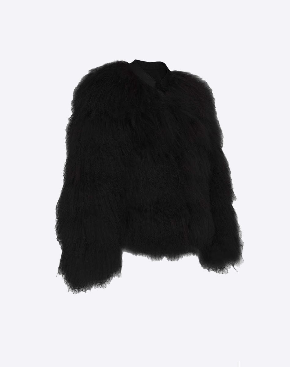 Aspen Mongolian Fur Jacket
