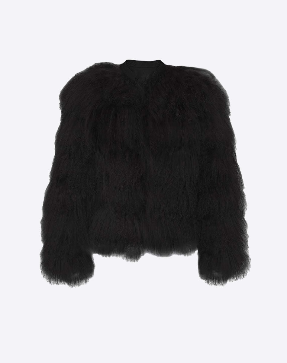 Aspen Mongolian Fur Jacket