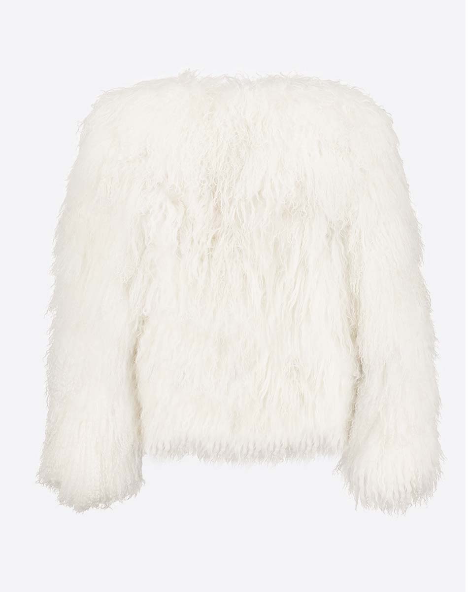 Aspen Mongolian Fur Jacket