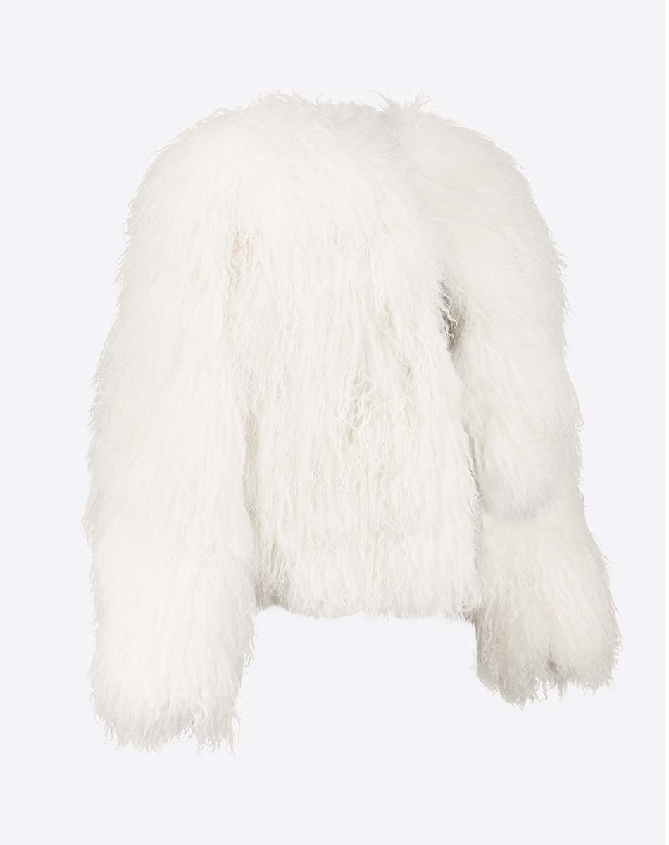 Aspen Mongolian Fur Jacket