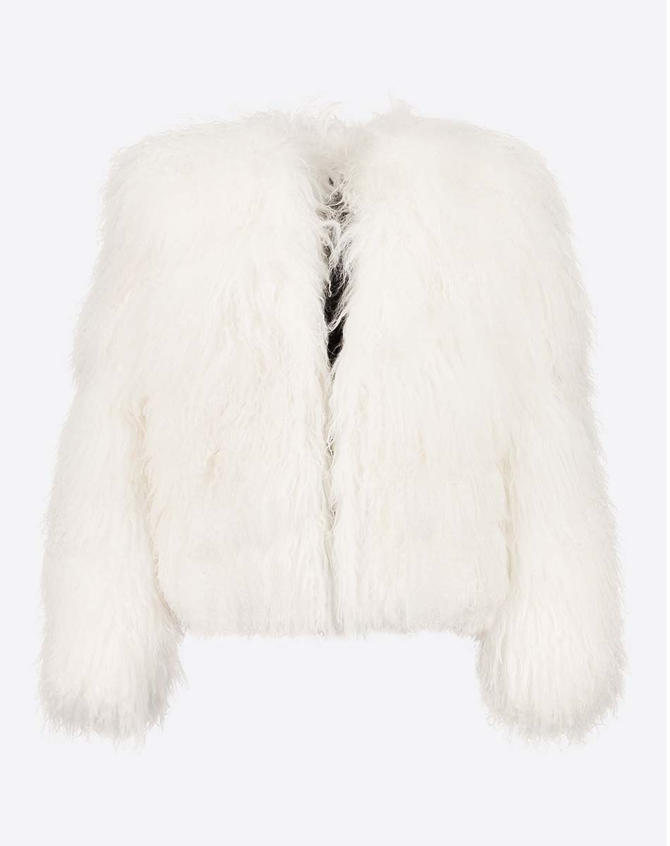 Aspen Mongolian Fur Jacket