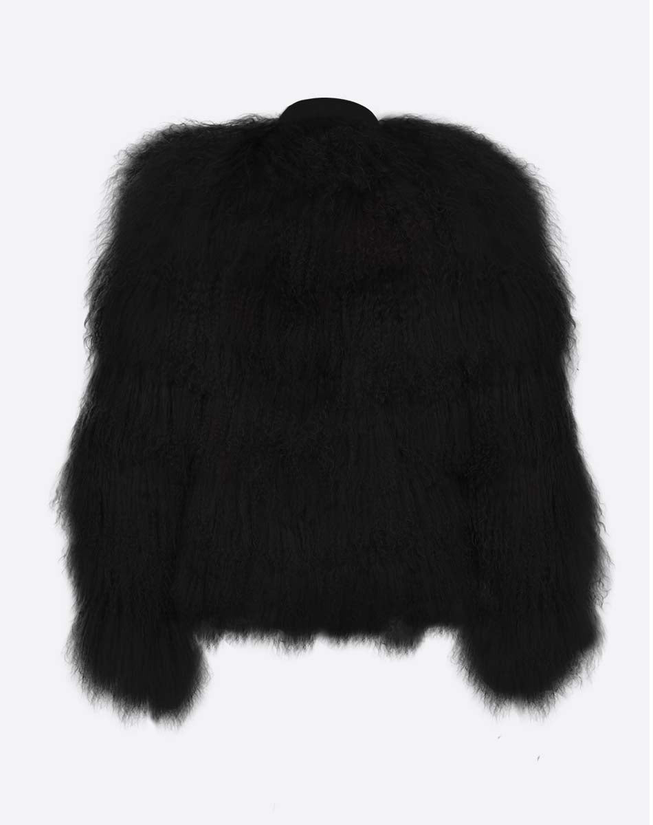 Aspen Mongolian Fur Jacket