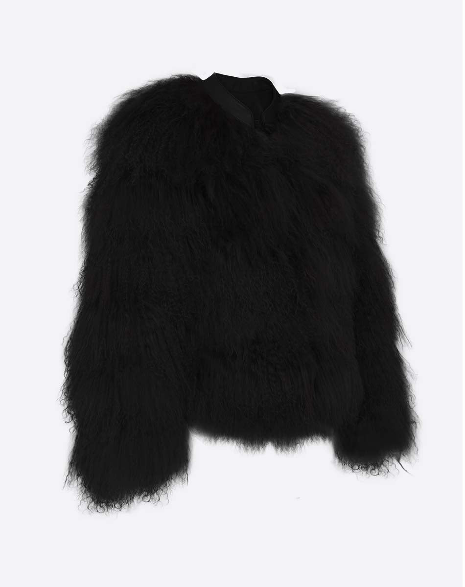 Aspen Mongolian Fur Jacket