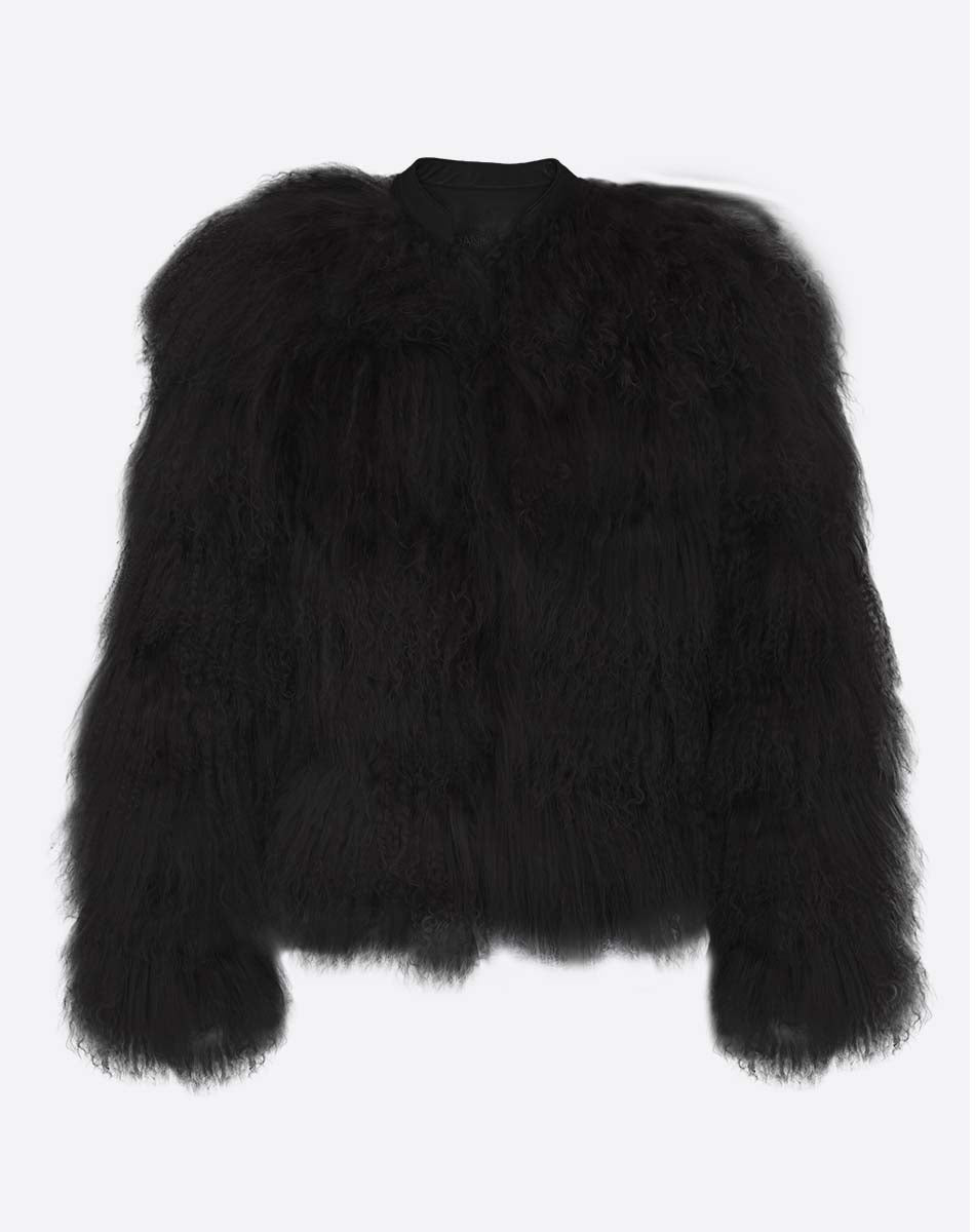 Aspen Mongolian Fur Jacket