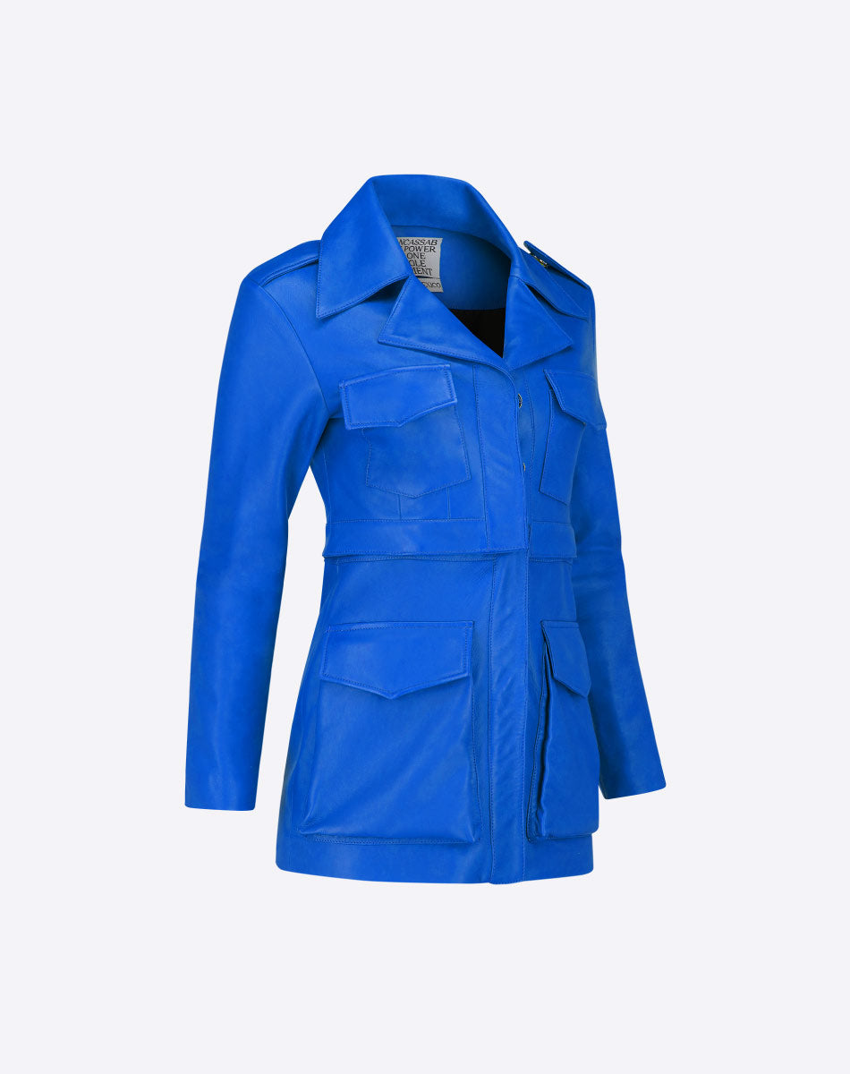 Carlotta Abrigo de Cuero