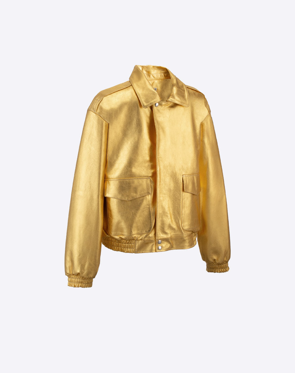 Chazz Chamarra de Piel