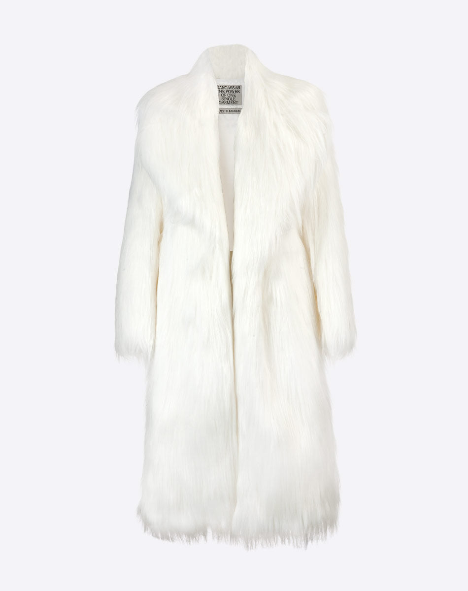 Chicago Abrigo de Pelo Sintético