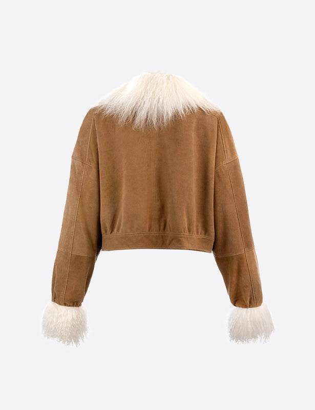 Christina Suede Jacket