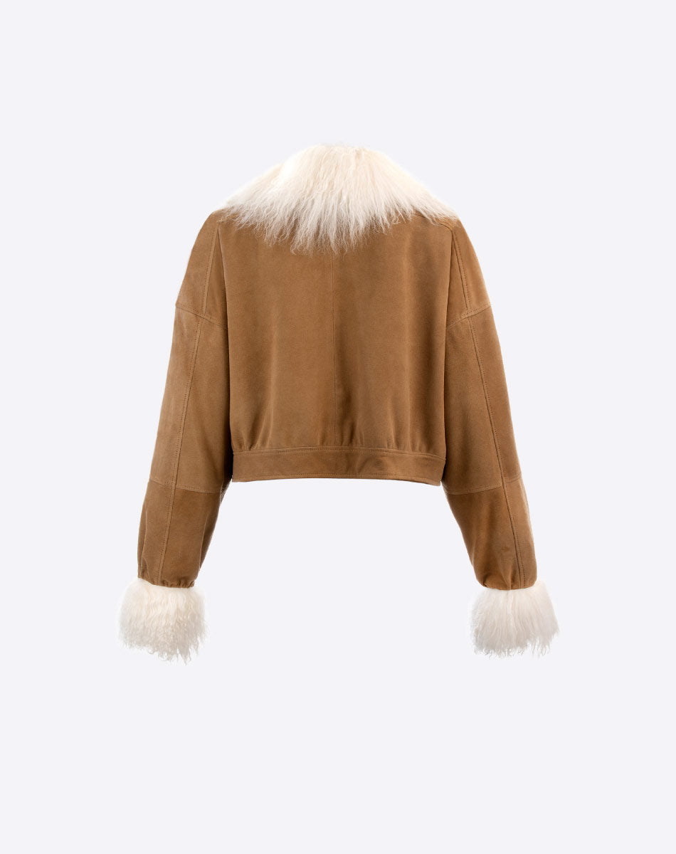 Cristina Suede Jacket