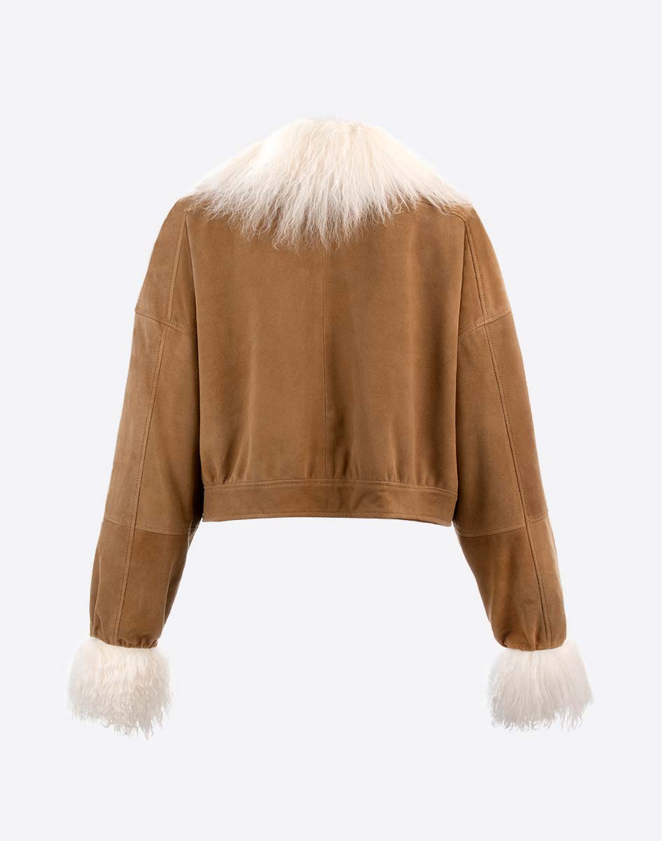 Christina Suede Jacket