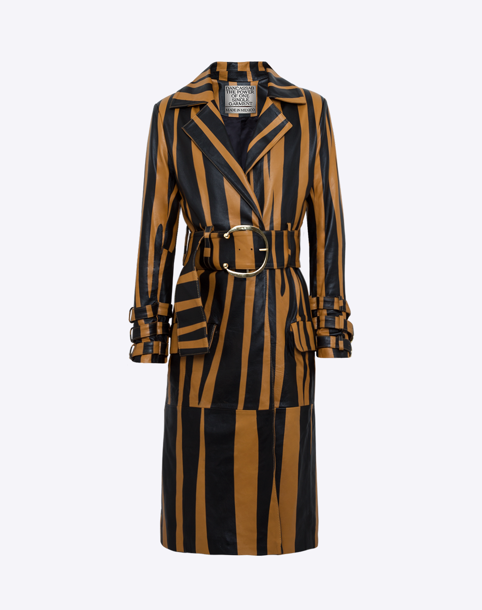 Diana Gabardina de Cuero