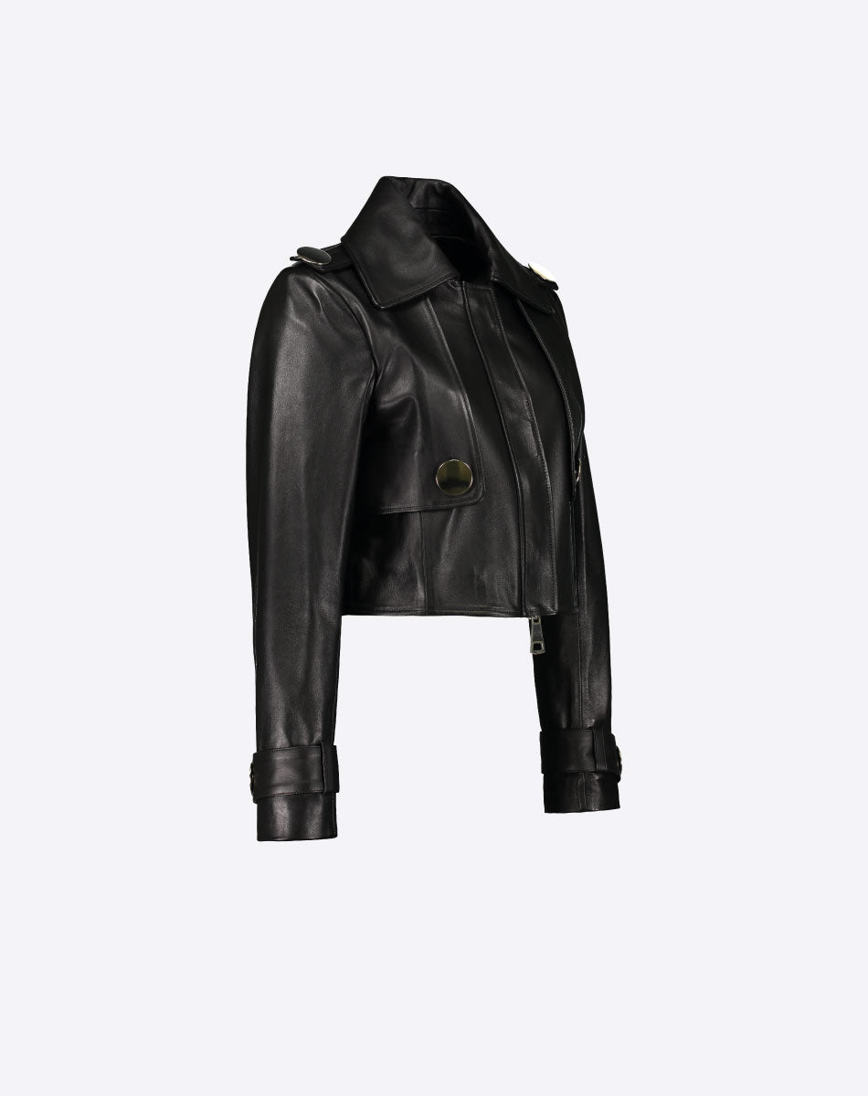 Gabriela Chamarra de Piel