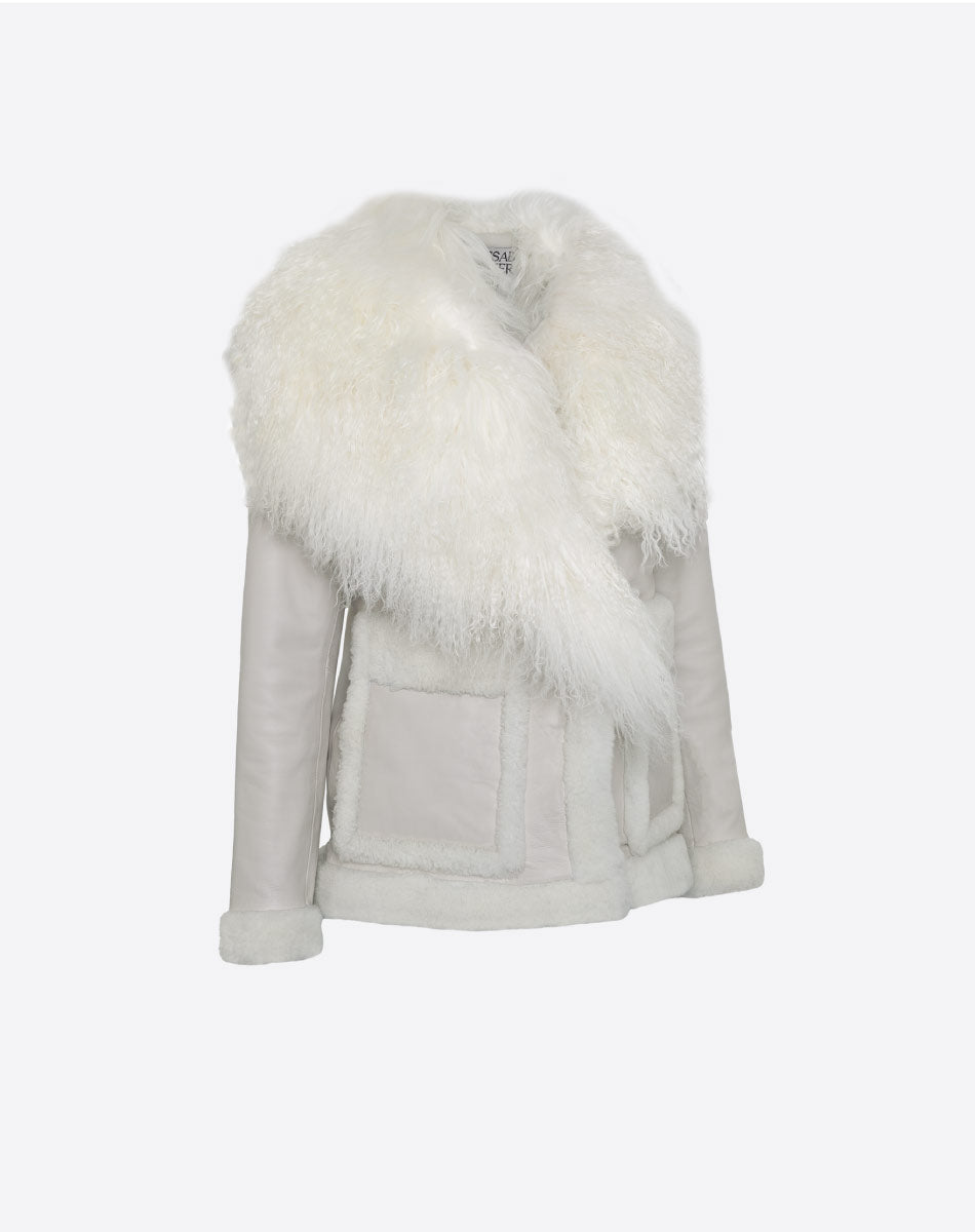 Jackson Mongolian Fur Jacket