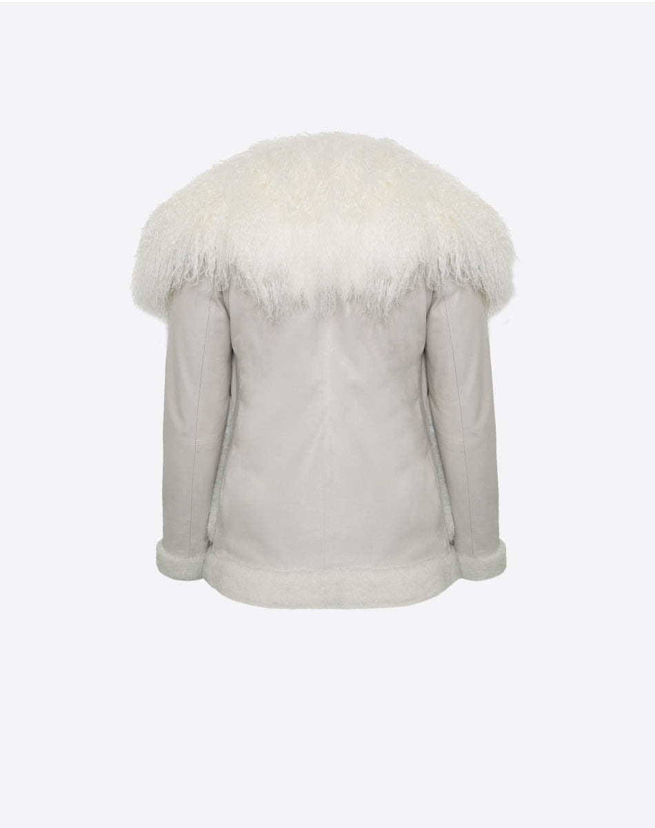 Jackson Mongolian Fur Jacket