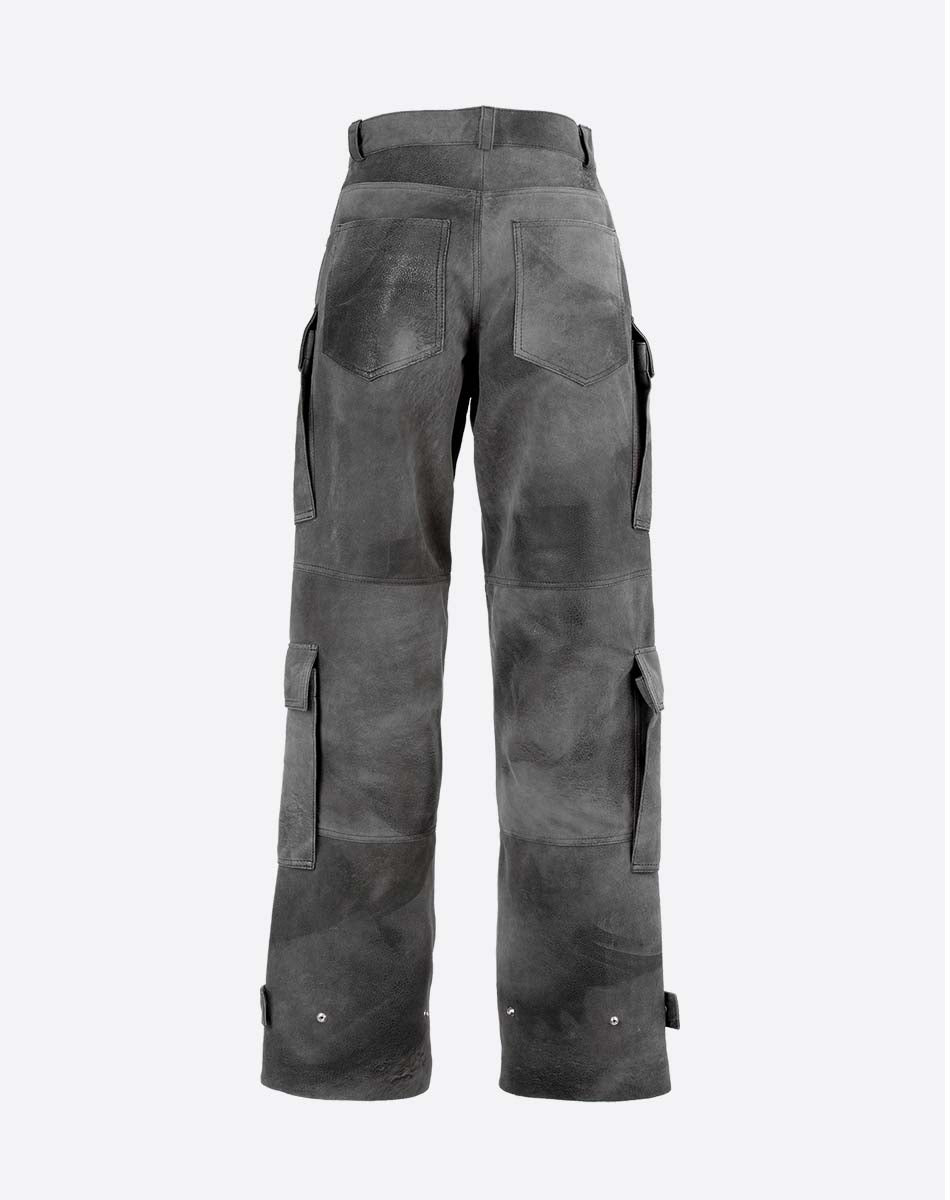 Jasson Leather Cargo Pant