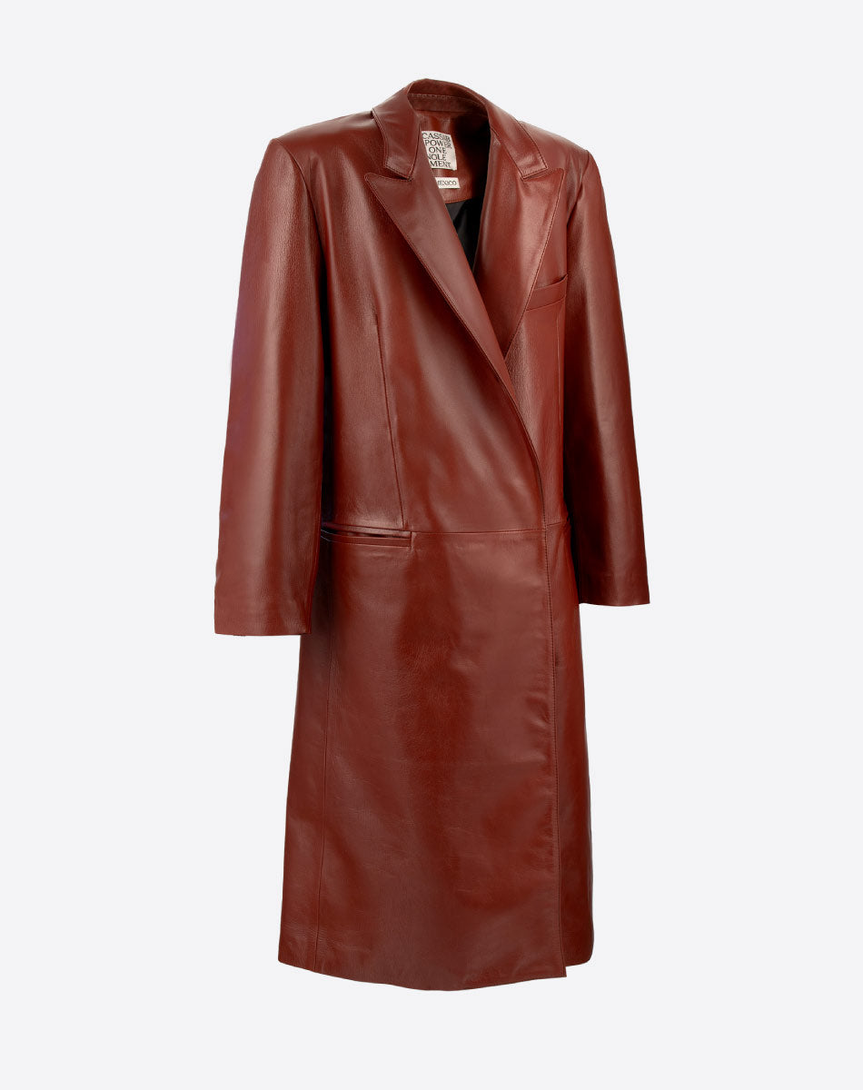 Matea Leather Coat