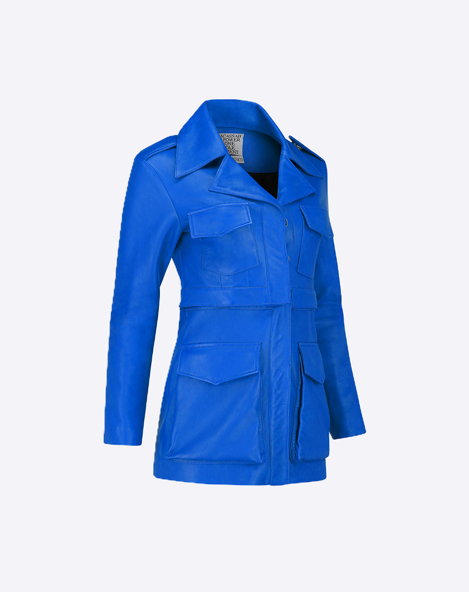 Carlotta Leather Coat