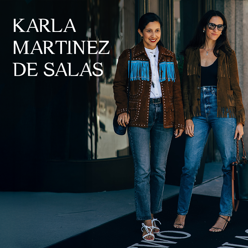 karla martinez de salas wearing linda