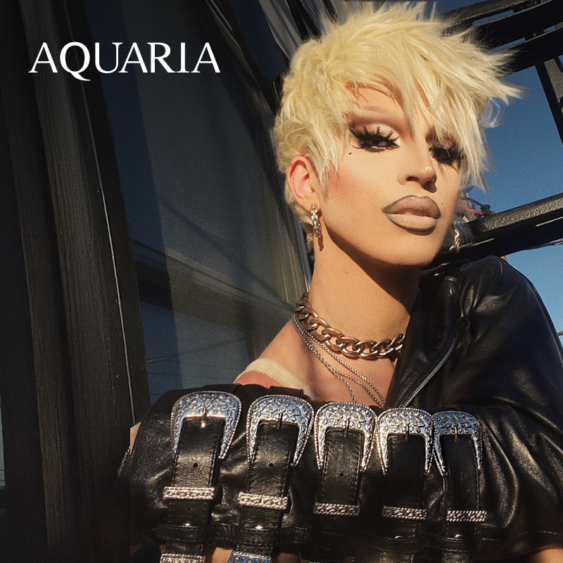 Aquaria wearing bjork