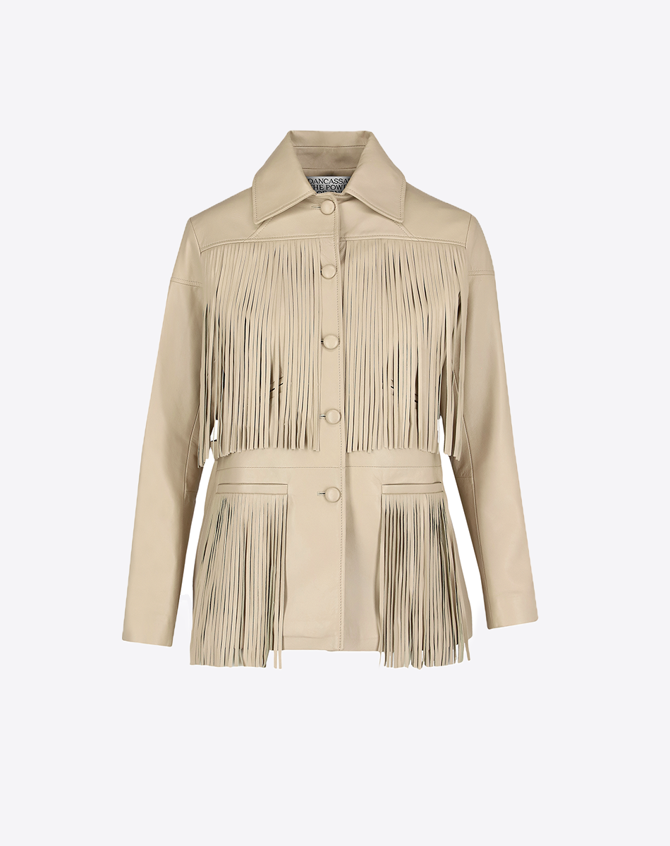 Dixie Chamarra de Piel