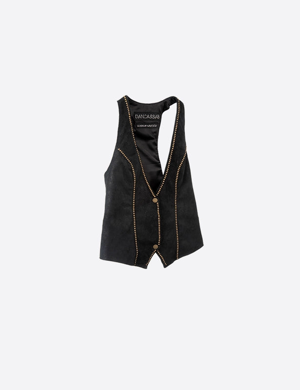 Naomi Leather Vest