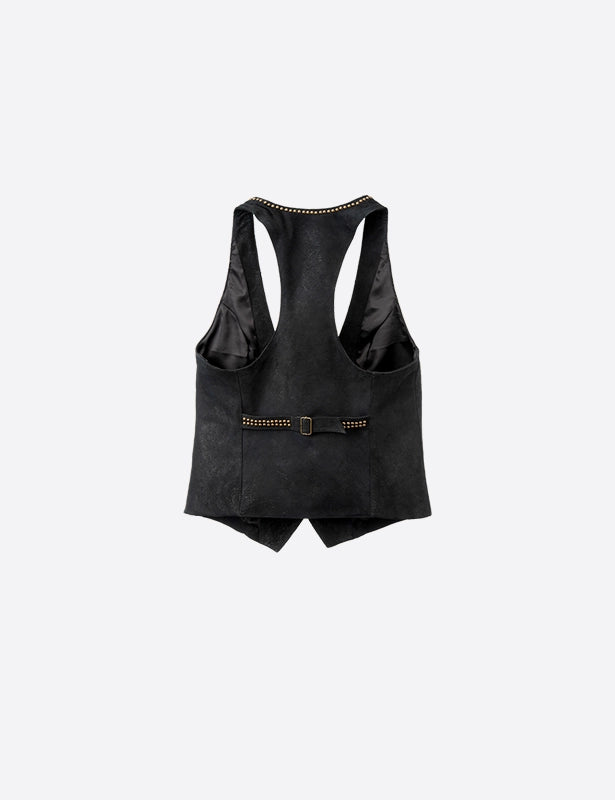 Naomi Leather Vest