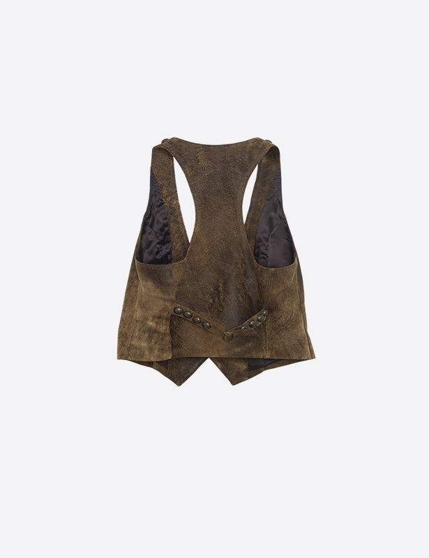 Naomi Leather Vest