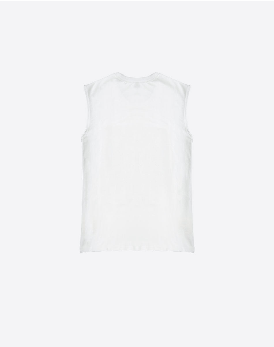 Nash Cotton Sleeveless Tee