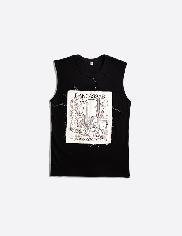 Nash Cotton Sleeveless Tee