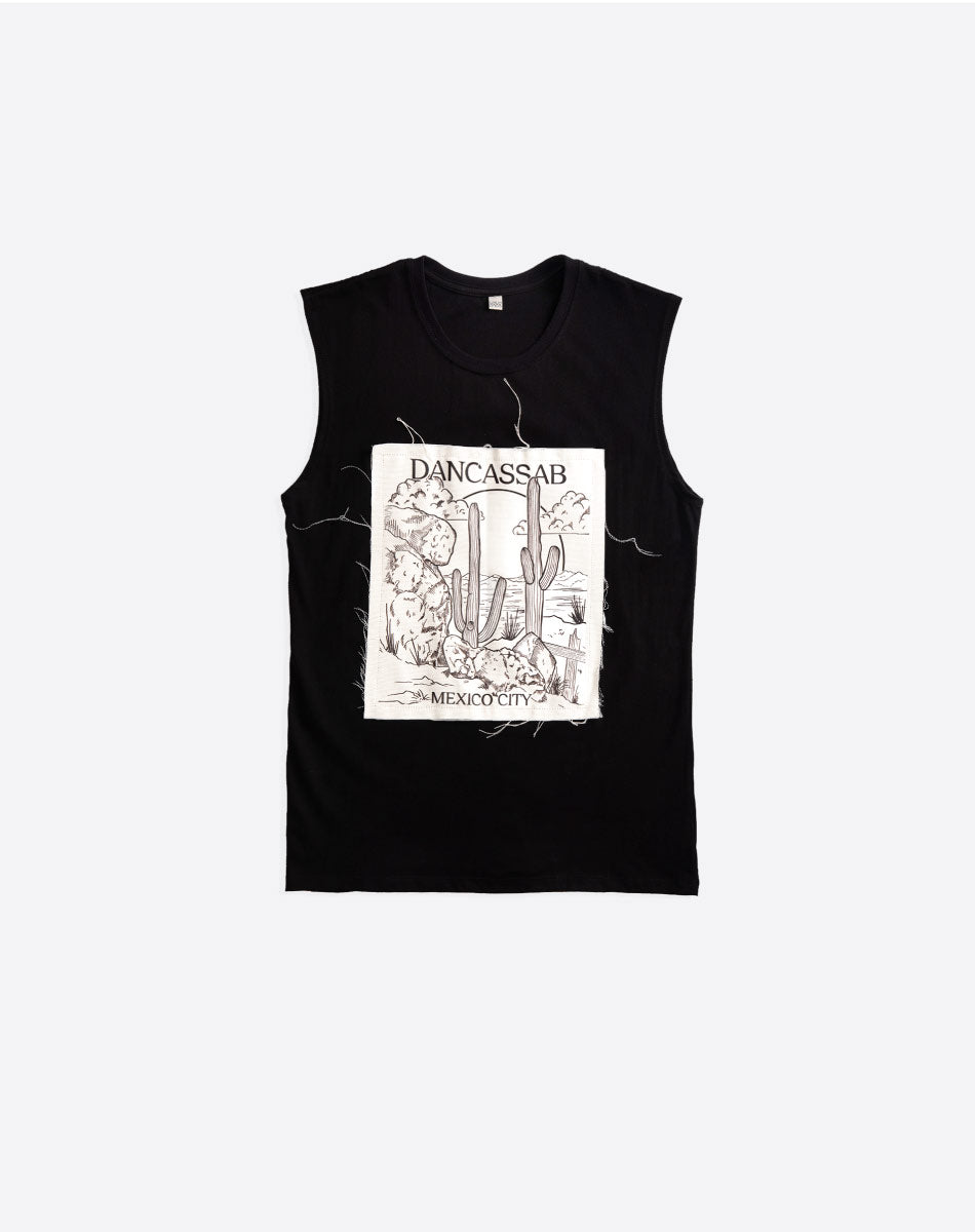 Nash Cotton Sleeveless Tee