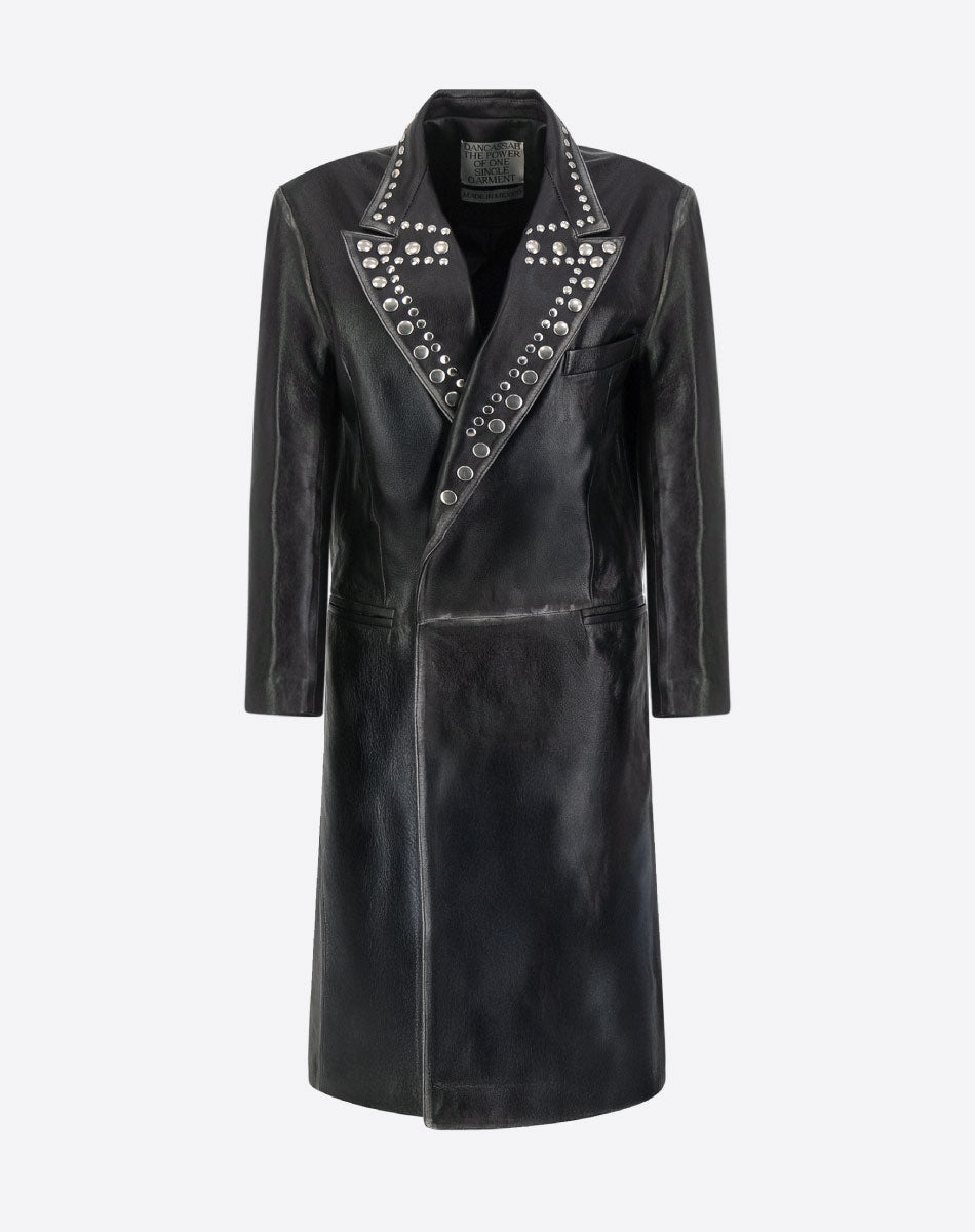 Nina Leather Coat