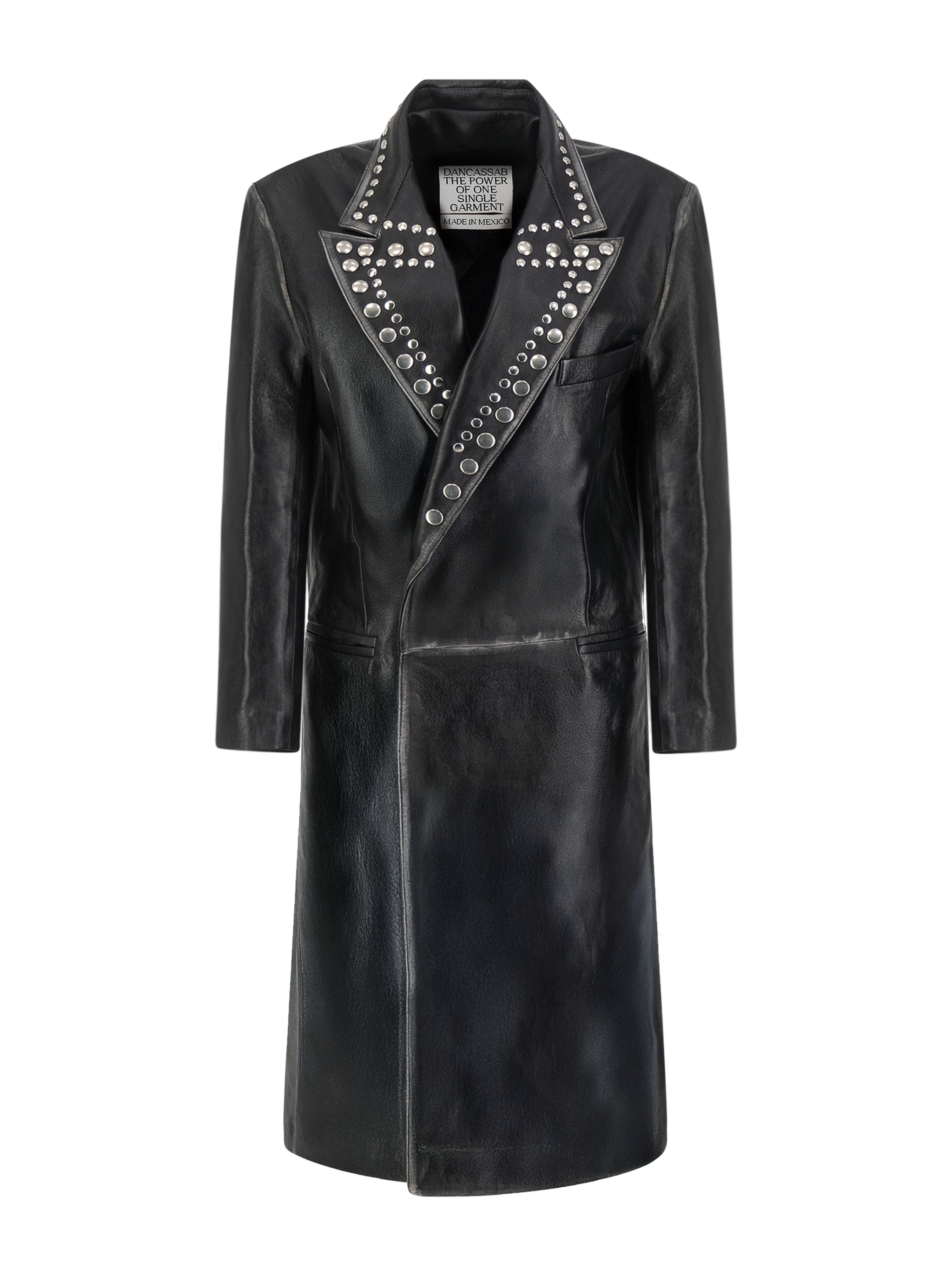 Nina Leather Coat