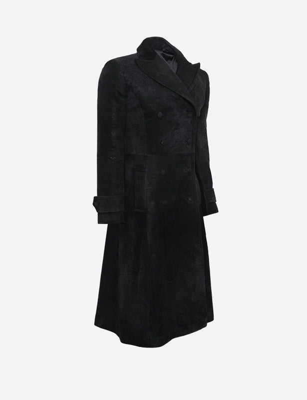 Nova Suede Trench Coat