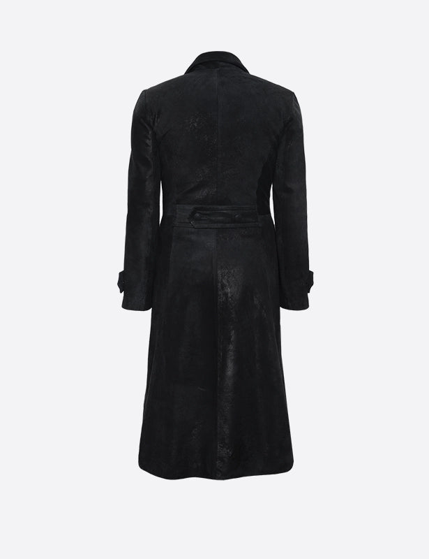 Nova Suede Trench Coat