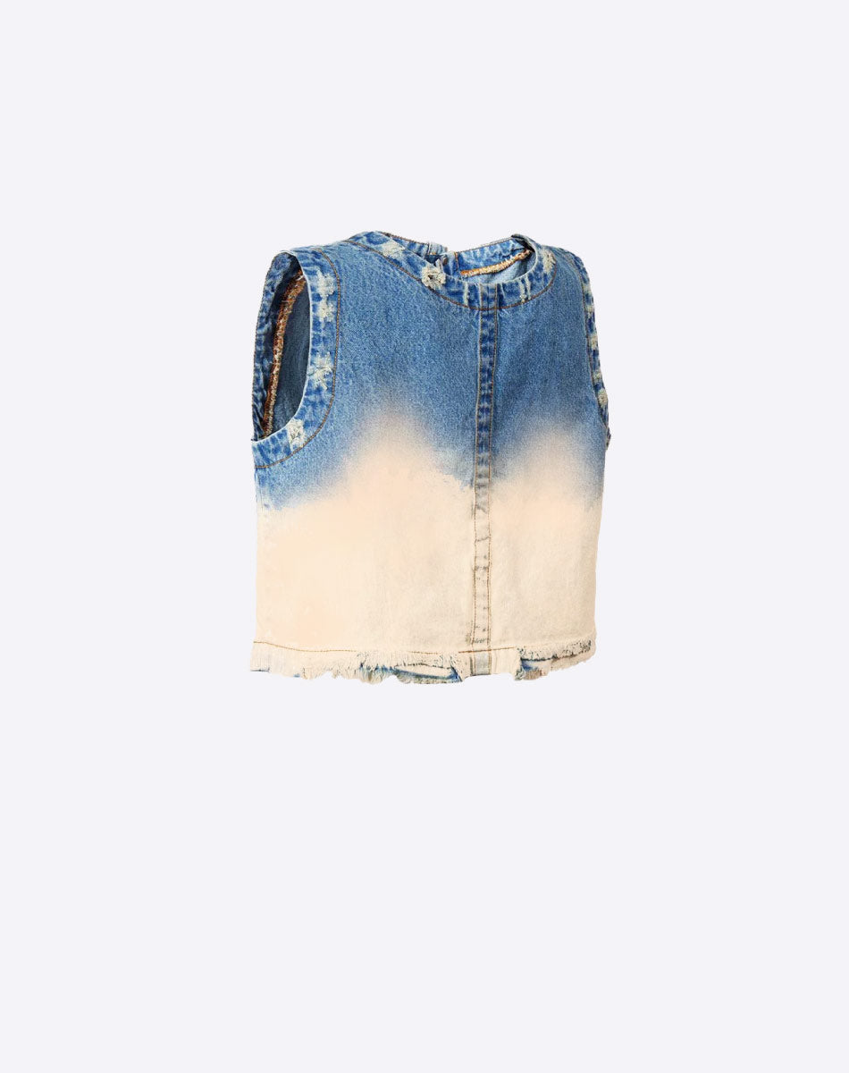 Orion Denim Vest