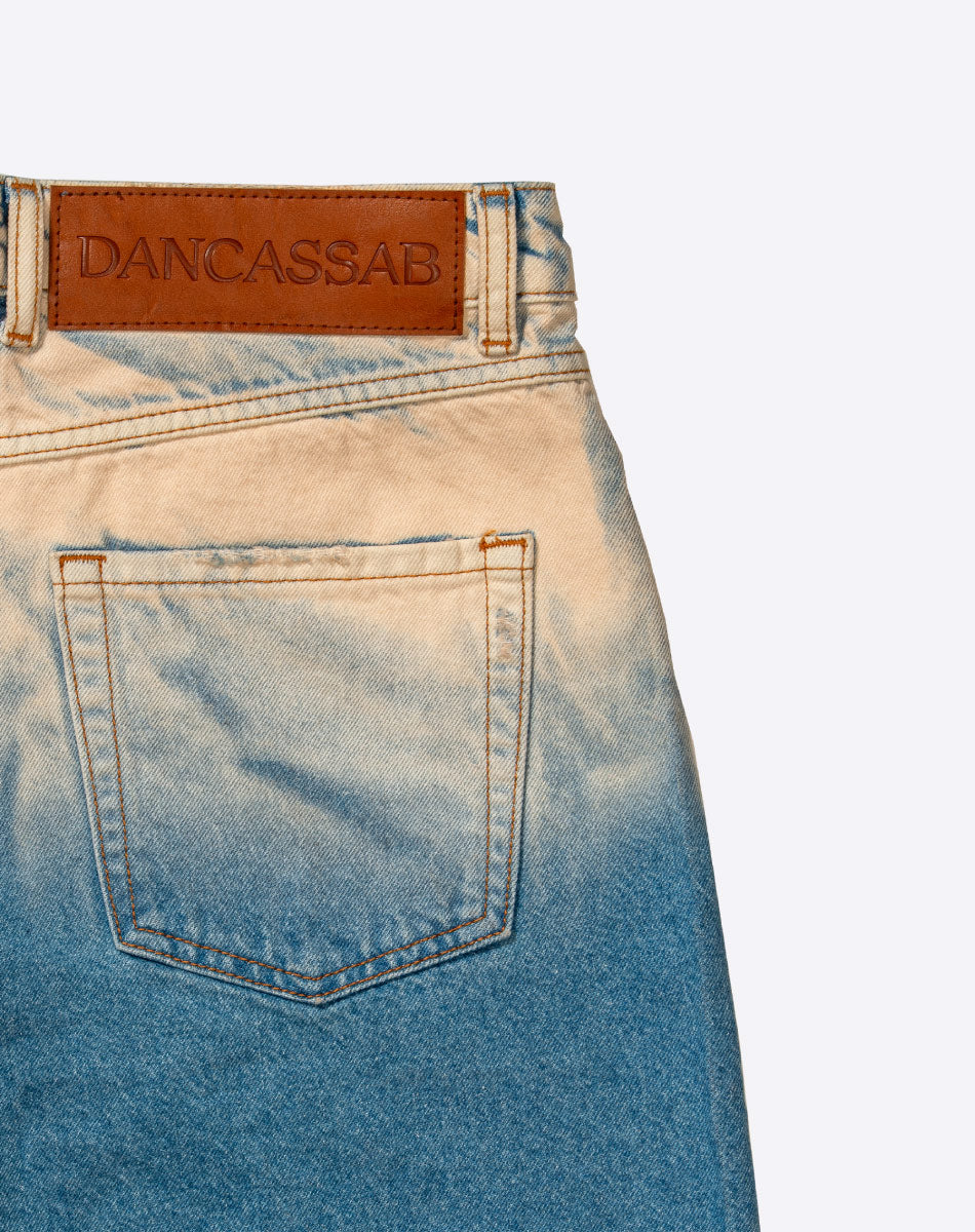Perseo Denim Bermuda Shorts