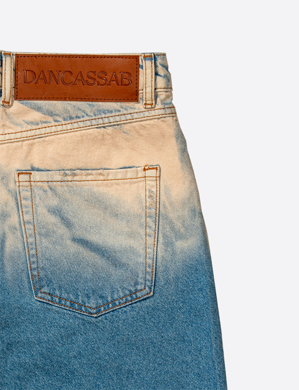 Perseo Denim Bermuda Shorts