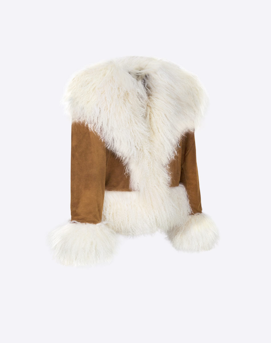 Queen Mongolian Fur Jacket