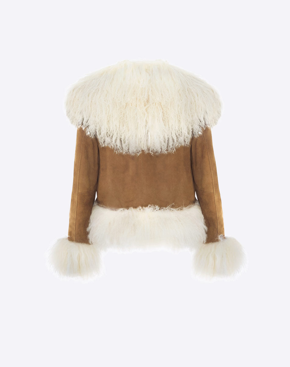 Queen Mongolian Fur Jacket