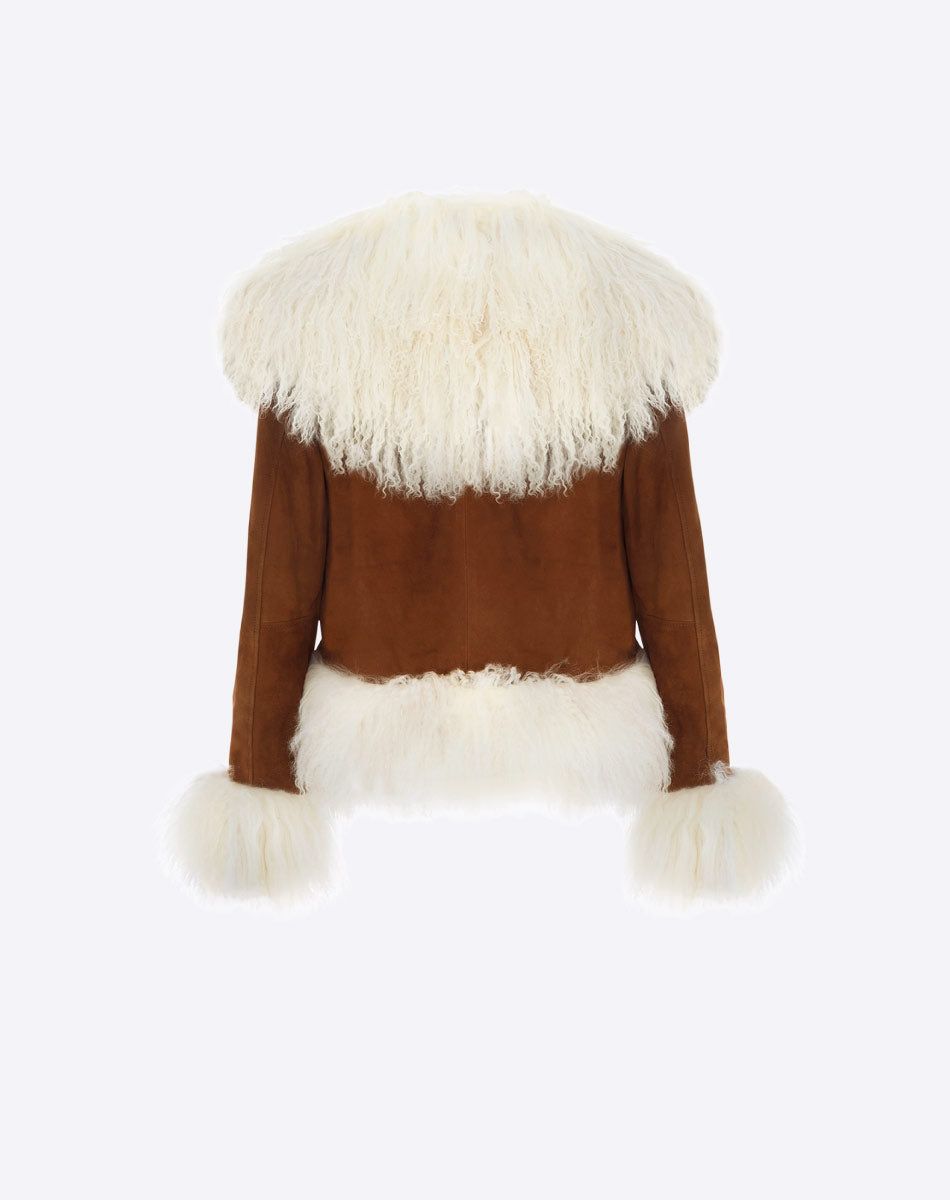 Queen Mongolian Fur Jacket