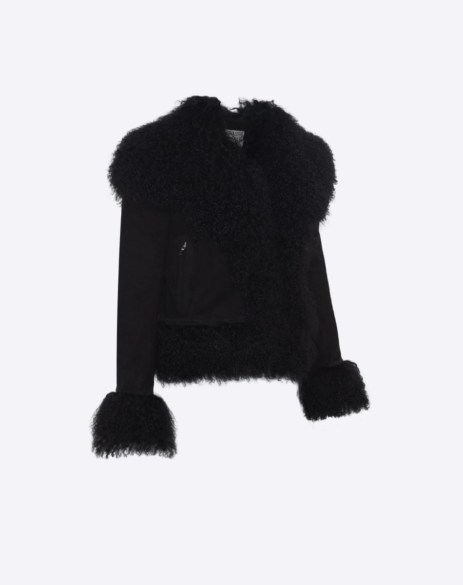 Queen Mongolian Fur Jacket