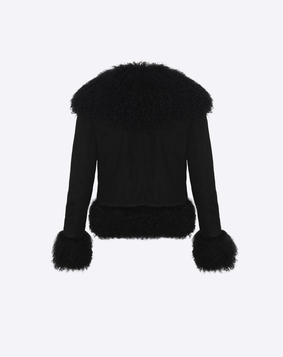 Queen Mongolian Fur Jacket