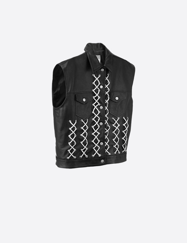 Regina Leather Vest